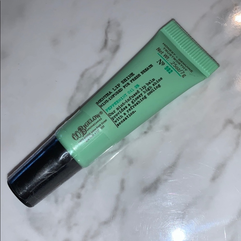 New C.O. Bigelow Mentha Lip Shine Mini Sealed